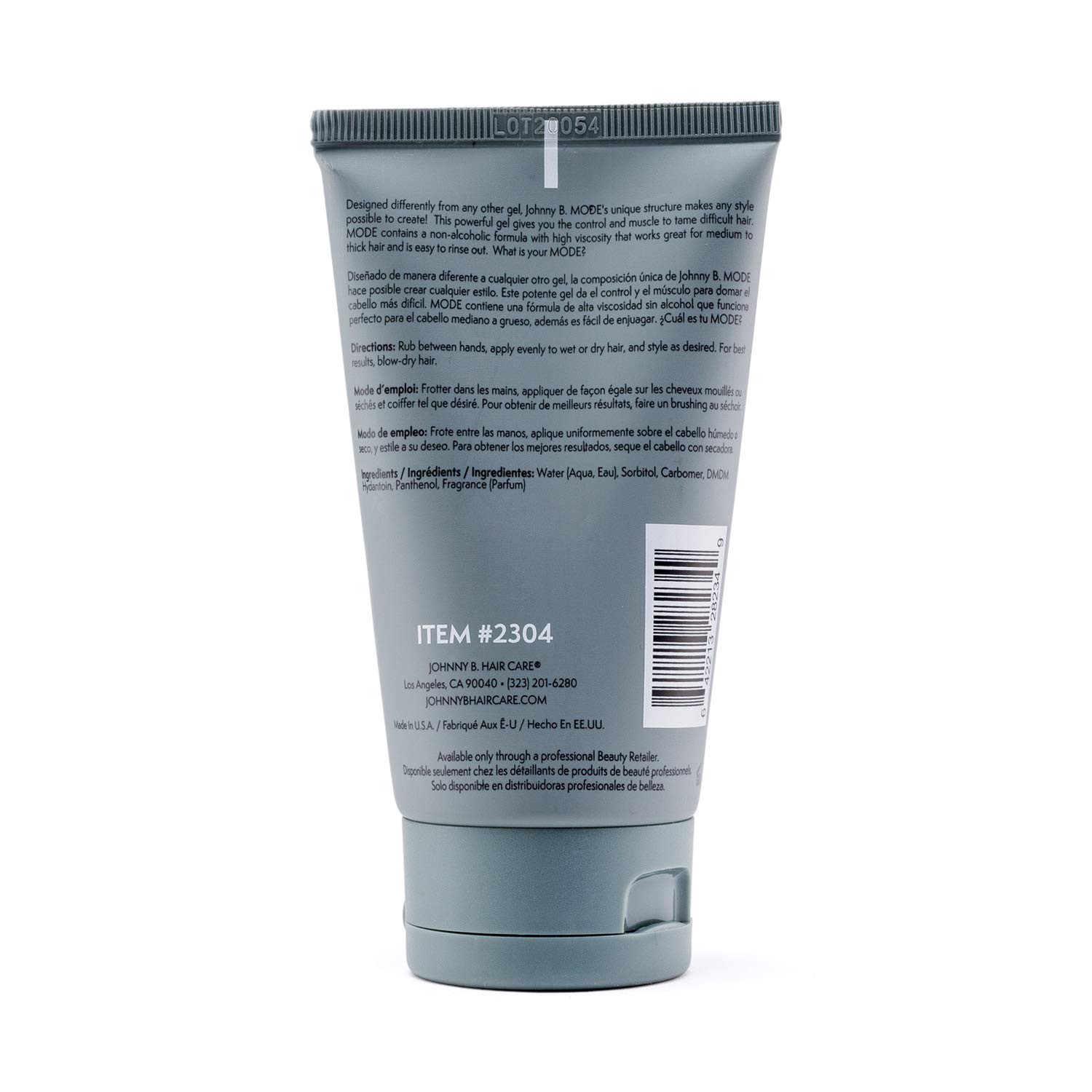 Foto 4 pulgar | Gel Para Peinar Johnny B. Mode 100 Ml Para Cabello Medio A Grueso - Venta Internacional.