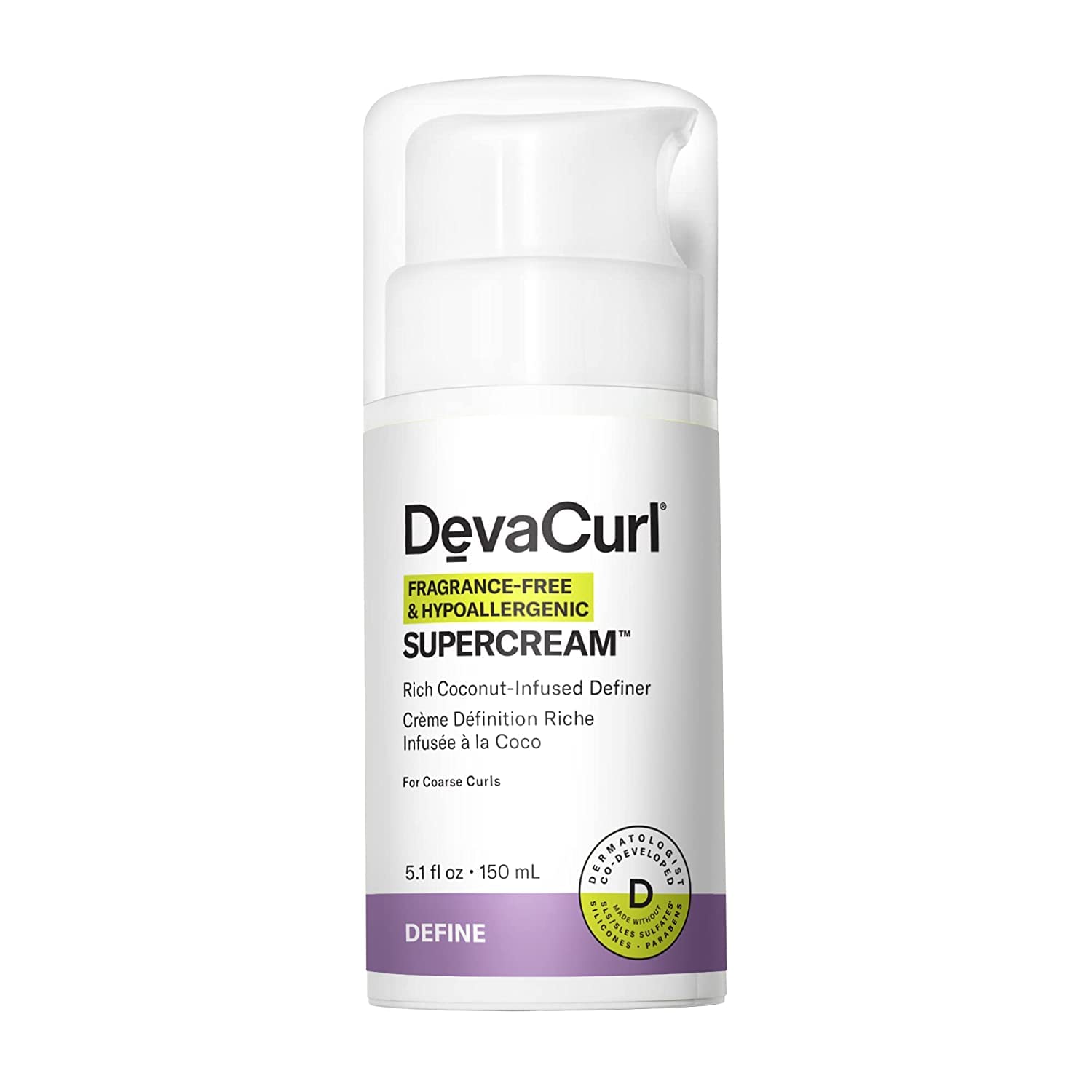 Foto 2 pulgar | Definedor Cream Devacurl Supercream Rich Con Infusión De Coco - Venta Internacional.