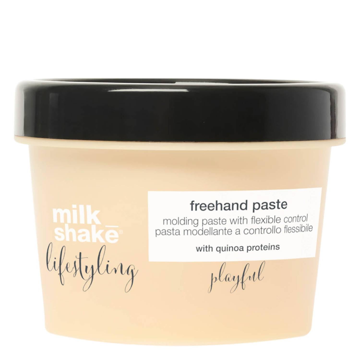 Foto 2 pulgar | Pasta Para Peinar Milk_shake Lifestyling Freehand 100 Ml - Venta Internacional.