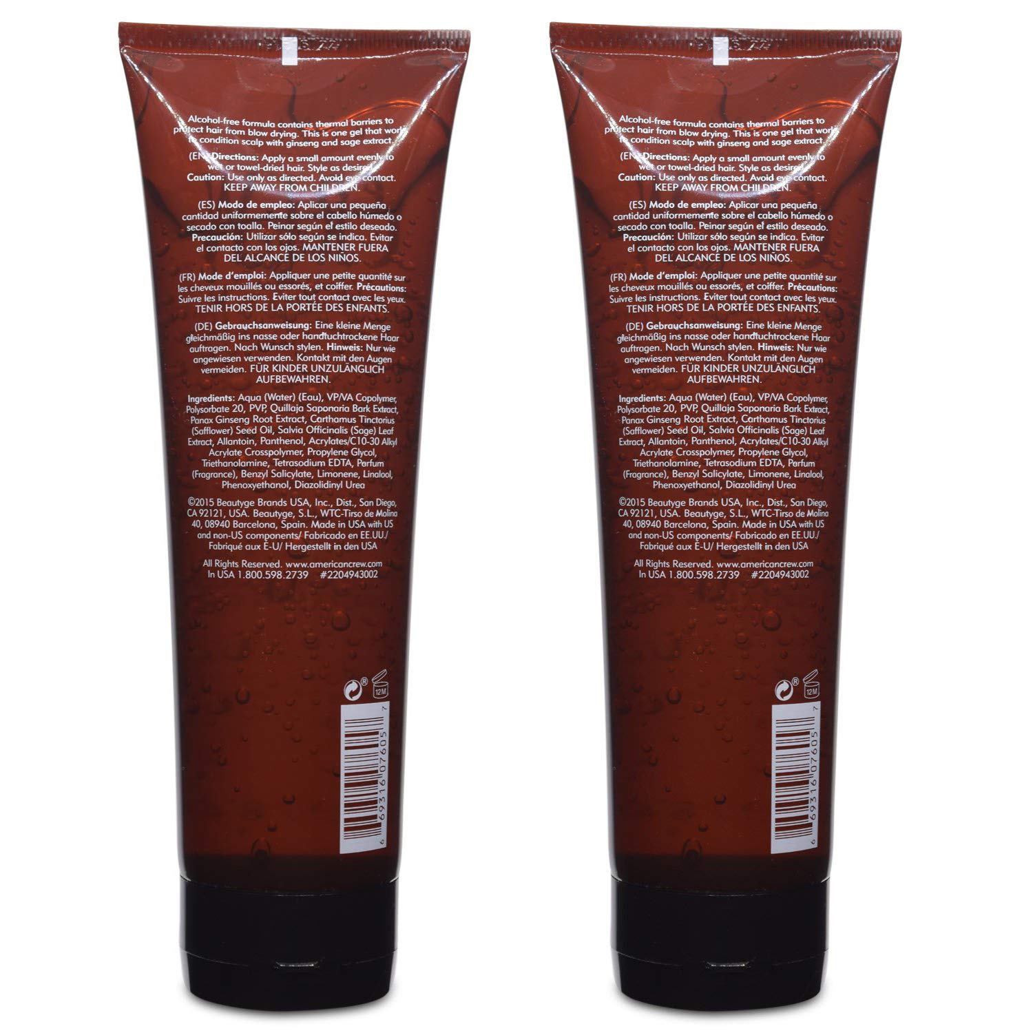 Foto 3 pulgar | Gel De Peinado American Crew Classic Light Hold 250 Ml (paquete De 2) - Venta Internacional.
