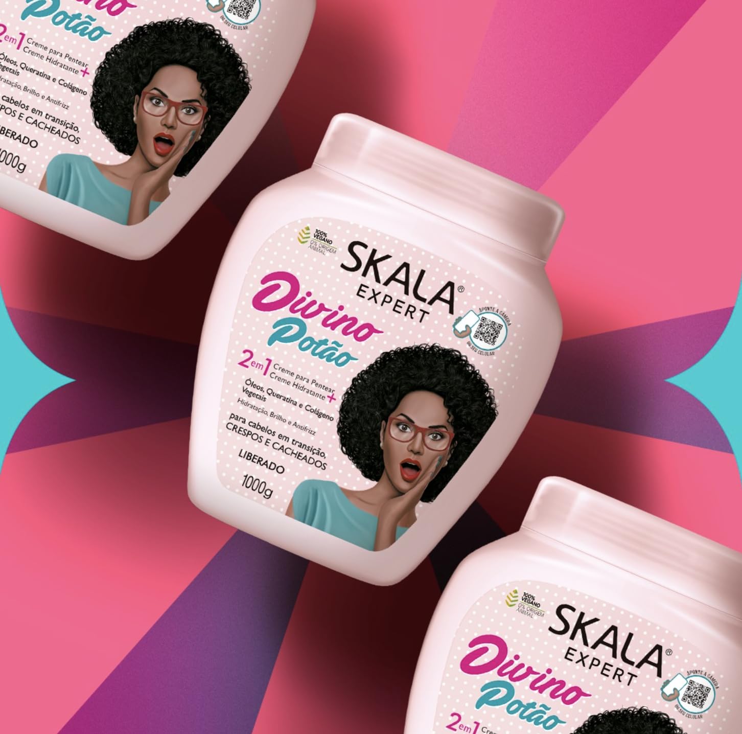 Foto 7 pulgar | Crema Para El Cabello Skala Divino Potao, Paquete De 2, 960 Ml - Venta Internacional.
