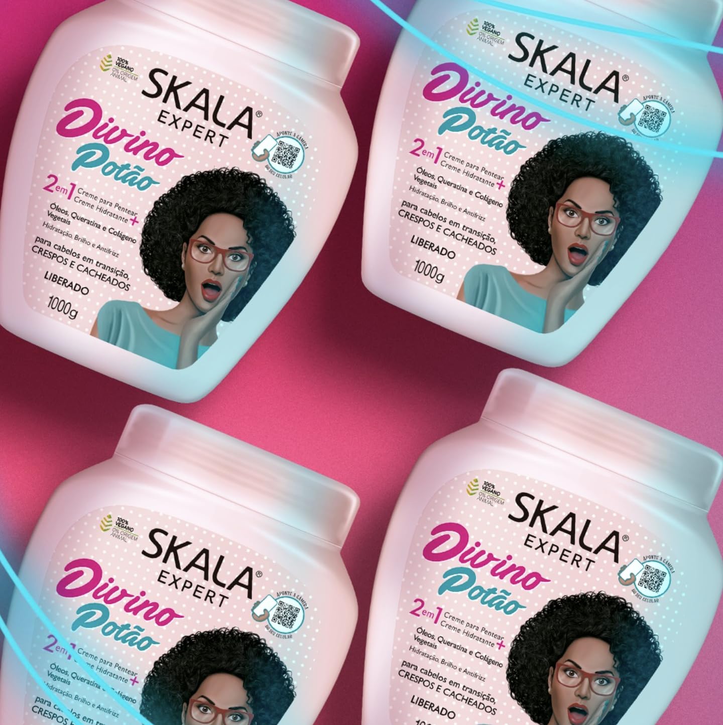 Foto 8 pulgar | Crema Para El Cabello Skala Divino Potao, Paquete De 2, 960 Ml - Venta Internacional.