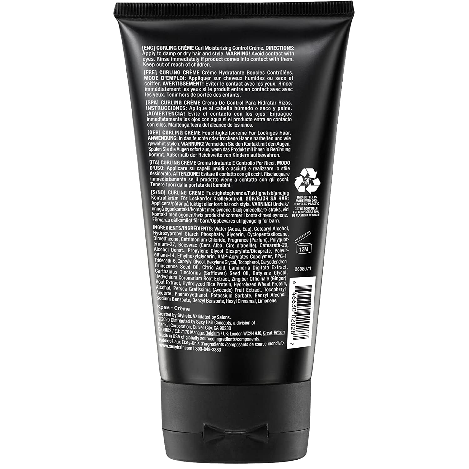 Foto 3 pulgar | Crema De Textura Sexyhair Style Slept En 150 Ml - Venta Internacional.