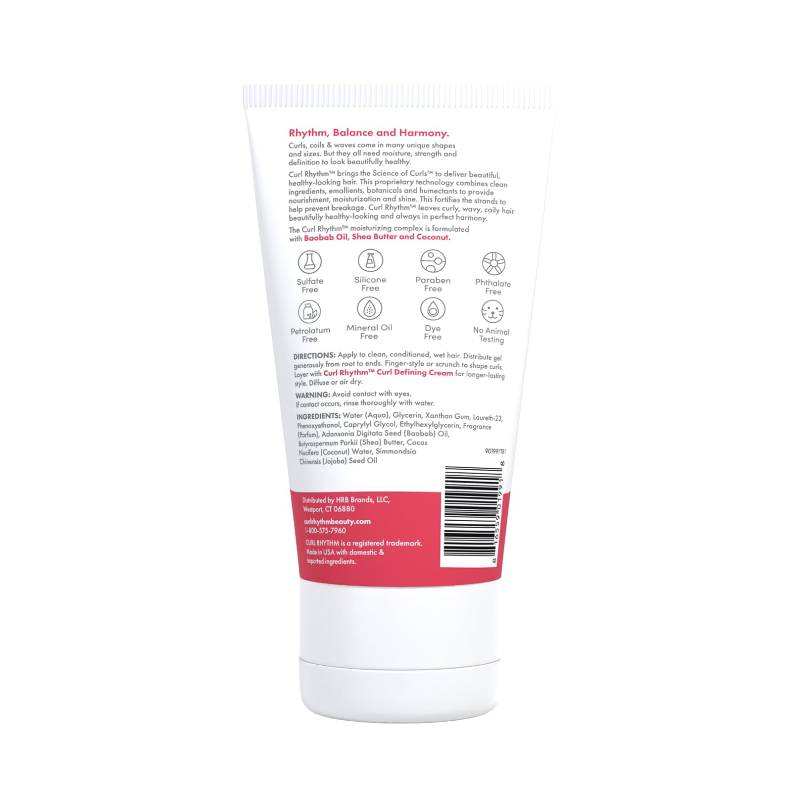 Foto 6 pulgar | Gel Para El Cabello Curl Rhythm Jojoba Defining Bouncy Curls 180 Ml - Venta Internacional.