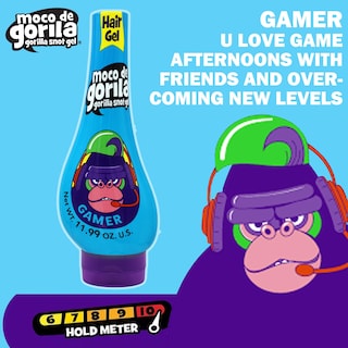 Foto 2 | Gel Para Peinar El Cabello Moco De Gorila Gamer, Fijación Duradera, 3 X 350 Ml - Venta Internacional.