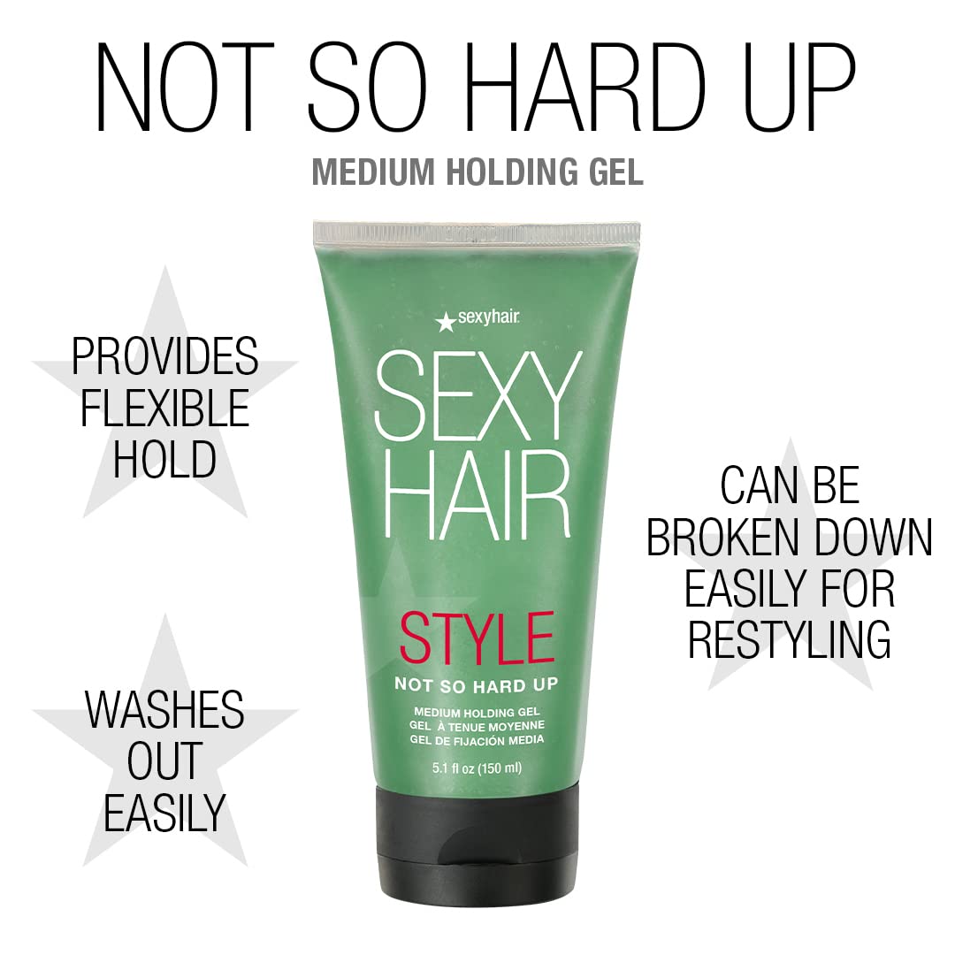 Foto 7 pulgar | Gel Sexy Hair Style Not So Hard Up, Fijación Media, 150 Ml - Venta Internacional.