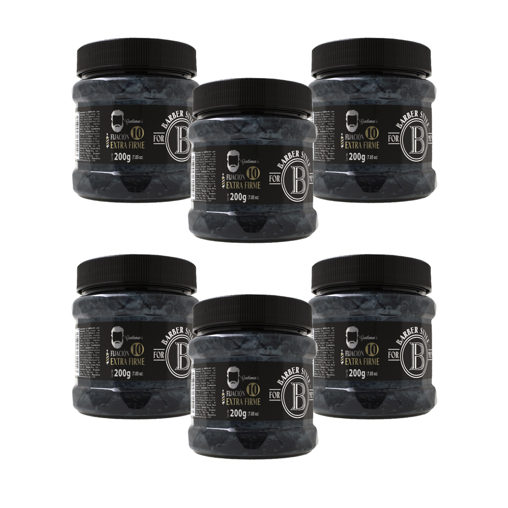 Foto 2 pulgar | Gel Para El Cabello 200gr Barber Style (6pack) Gbs-200-p6