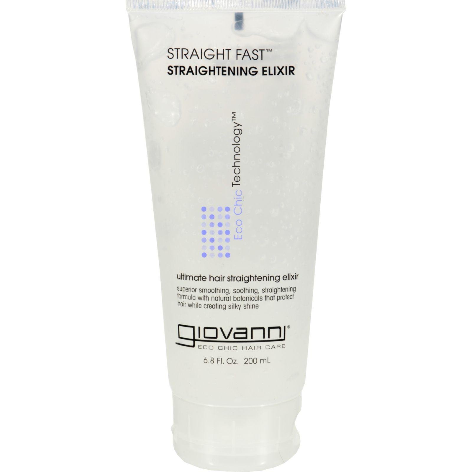 Foto 4 pulgar | Elixir Alisador De Cabello Giovanni Straight Fast 200 Ml - Venta Internacional.