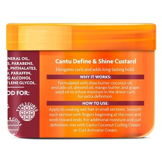 Foto 3 | Hair Custard Cantu Define & Shine Con Manteca De Karité 355 Ml - Venta Internacional.