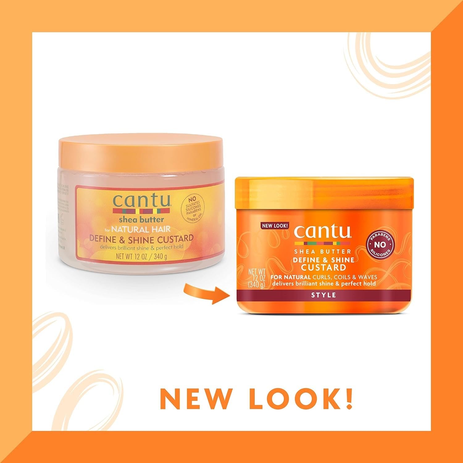 Foto 5 pulgar | Hair Custard Cantu Define & Shine Con Manteca De Karité 355 Ml - Venta Internacional.