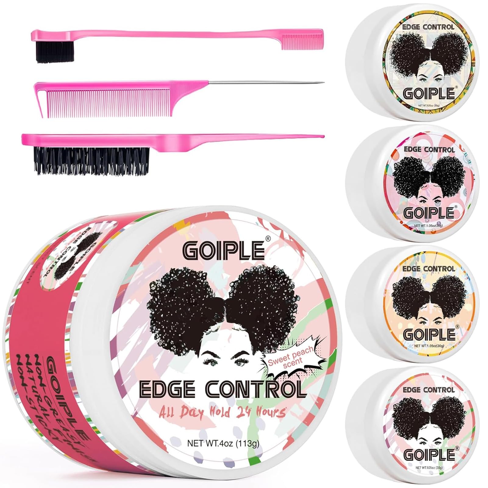 Foto 1 | Cera Edge Control Goiple Con Aroma A Melocotón Dulce Para Mujer (8 Unidades) - Venta Internacional.