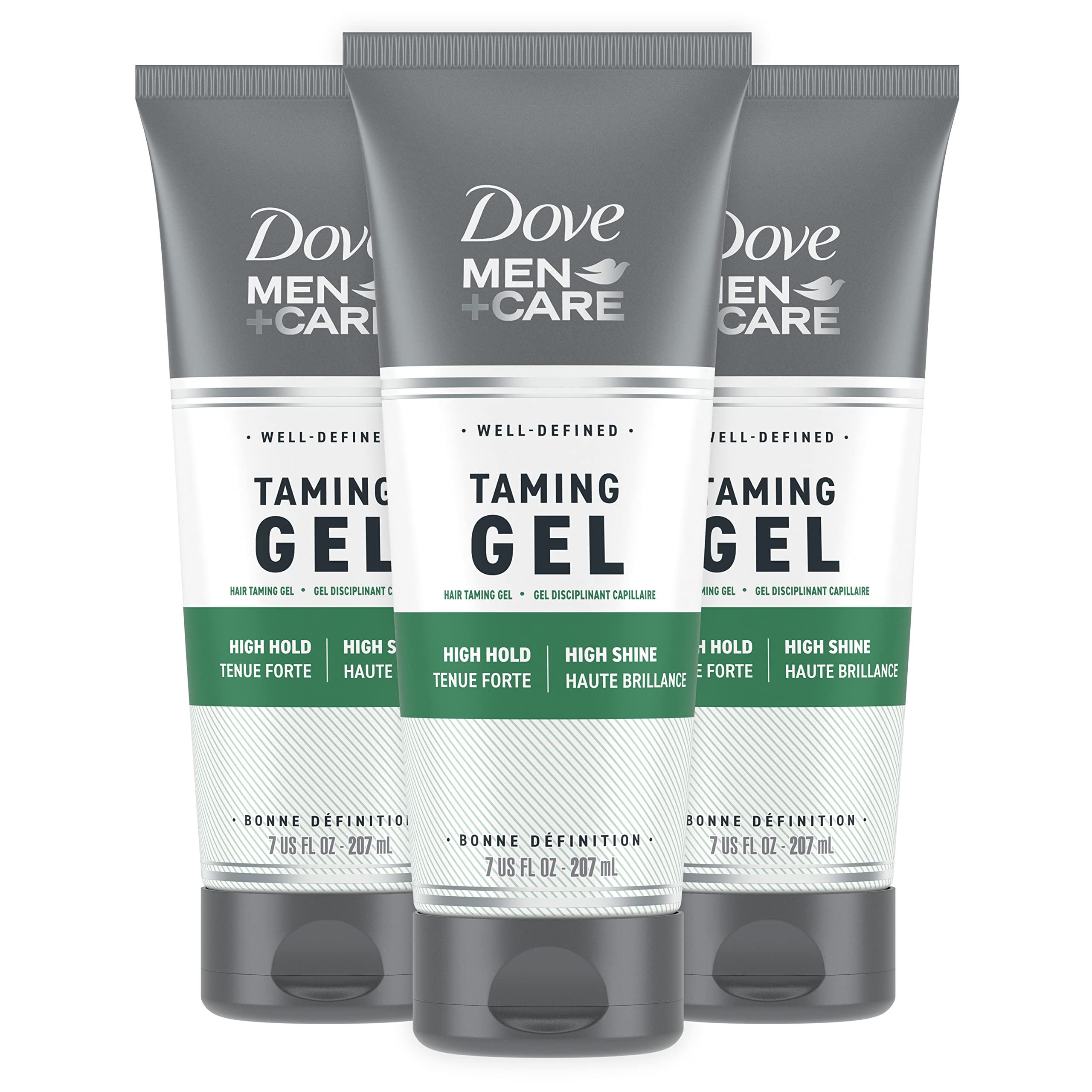 Foto 2 pulgar | Gel De Peinado Dove Men + Care Strong Hold 200 Ml (paquete De 3) - Venta Internacional.