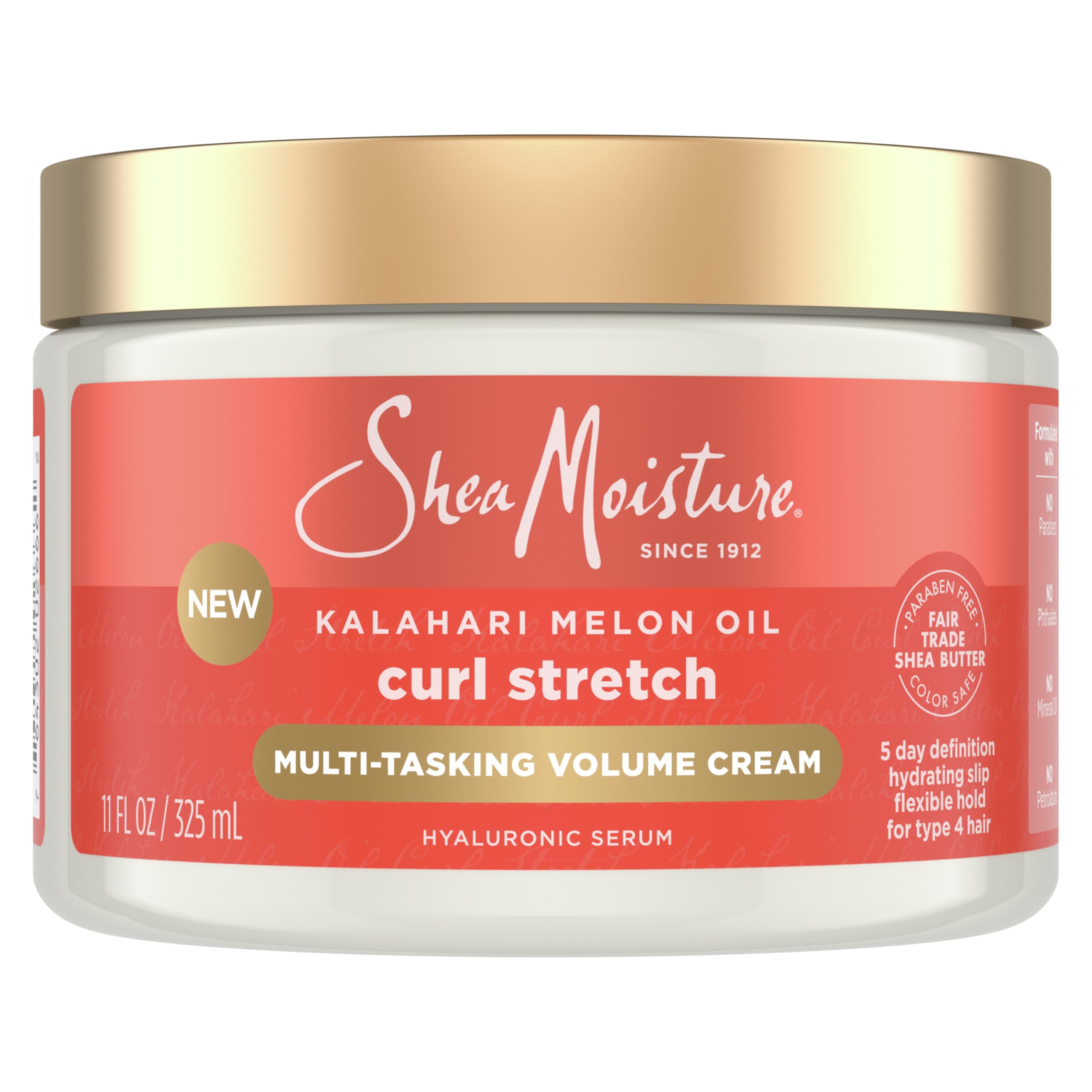 Foto 2 pulgar | Crema De Estiramiento Y Volumen Curl Sheamoisture, 325 Ml, Tipo 4, Rizos - Venta Internacional.