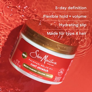 Foto 3 | Crema De Estiramiento Y Volumen Curl Sheamoisture, 325 Ml, Tipo 4, Rizos - Venta Internacional.