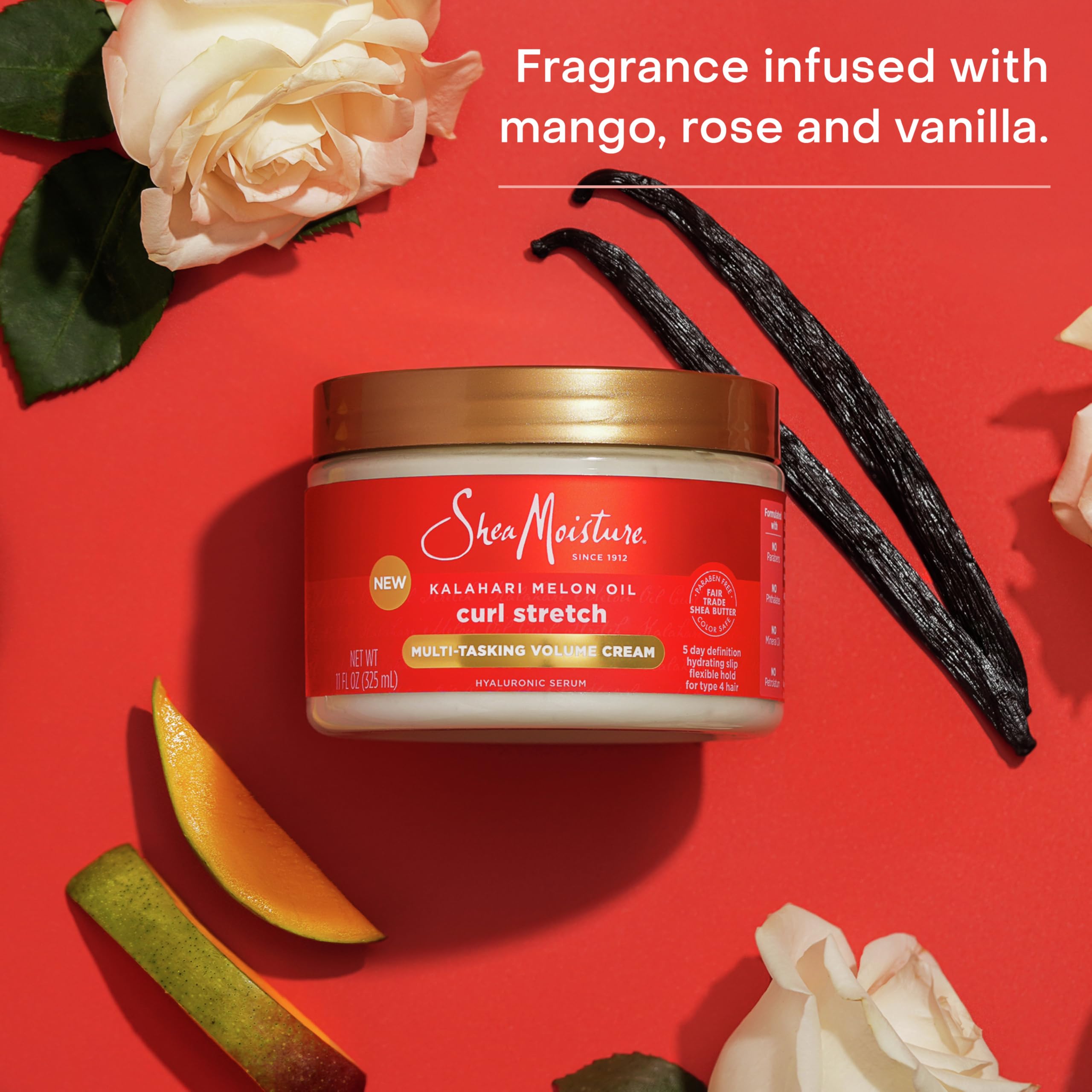 Foto 8 pulgar | Crema De Estiramiento Y Volumen Curl Sheamoisture, 325 Ml, Tipo 4, Rizos - Venta Internacional.
