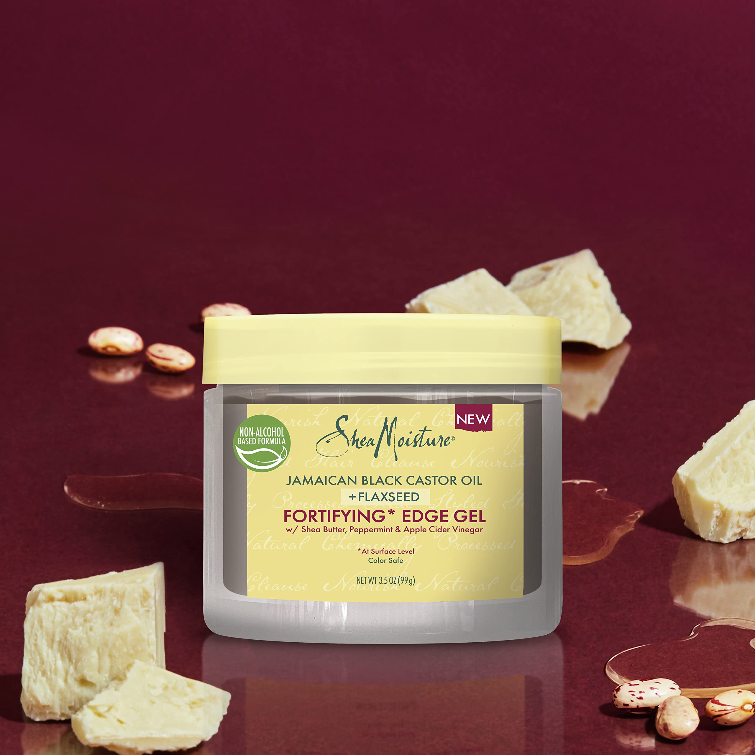 Foto 7 | Edge Control Gel Sheamoisture, Aceite De Ricino Negro Jamaicano, 100 Ml - Venta Internacional.