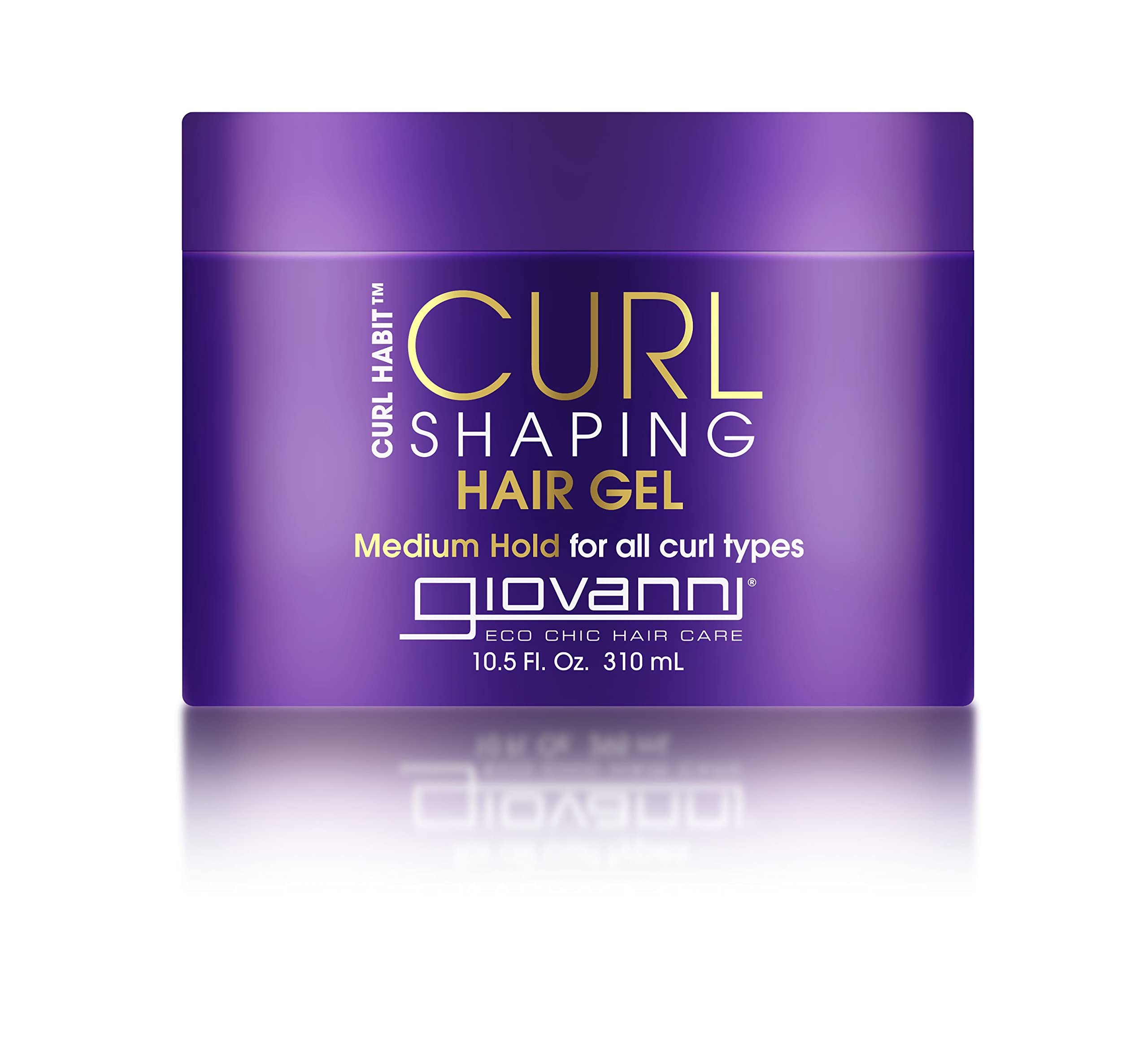 Gel Para El Cabello Giovanni Curl Habit Curl Shaping, Fijación Media, 310 Ml - Venta Internacional.