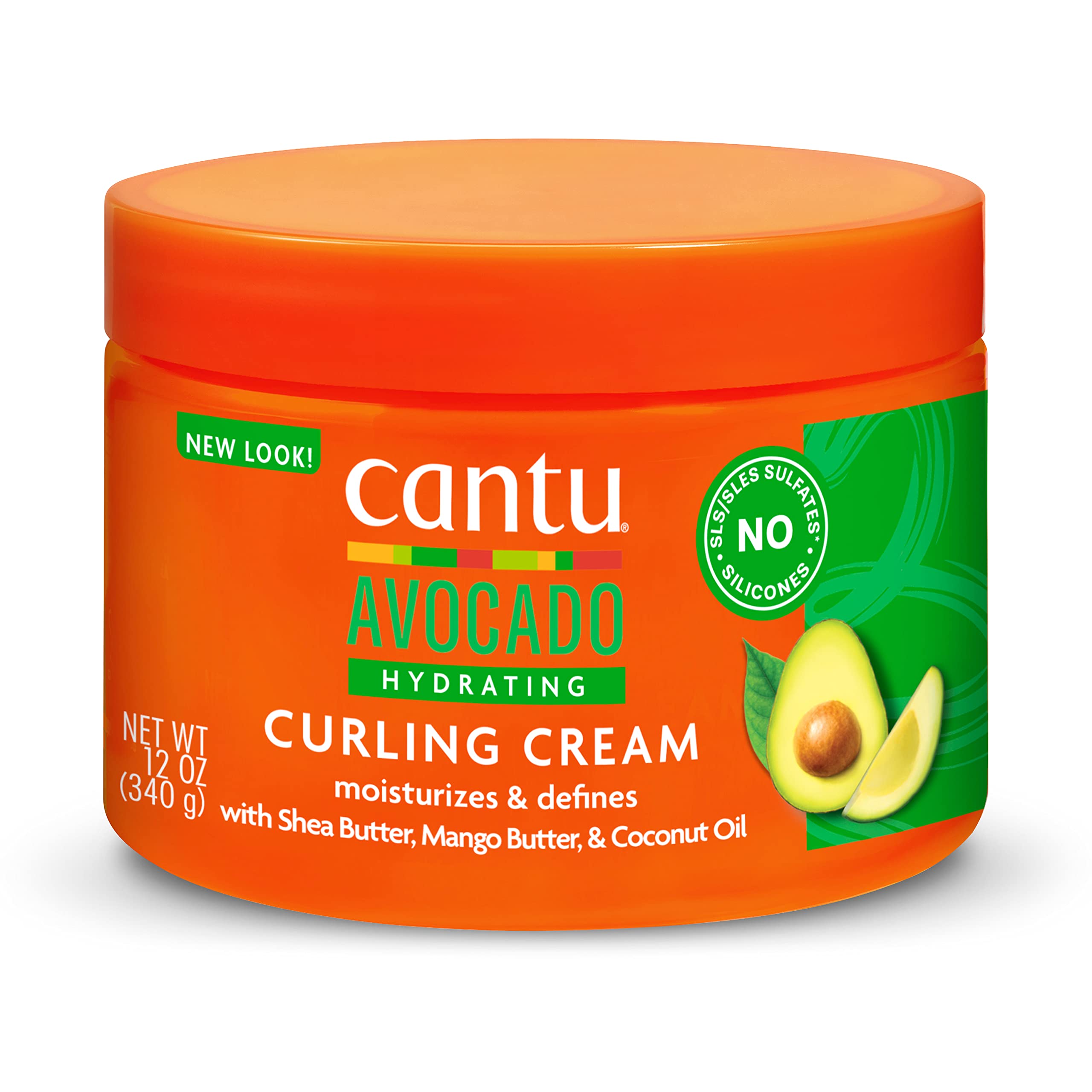 Crema Para Peinar El Cabello Cantu Avocado Hydrating Curling 350 Ml - Venta Internacional.