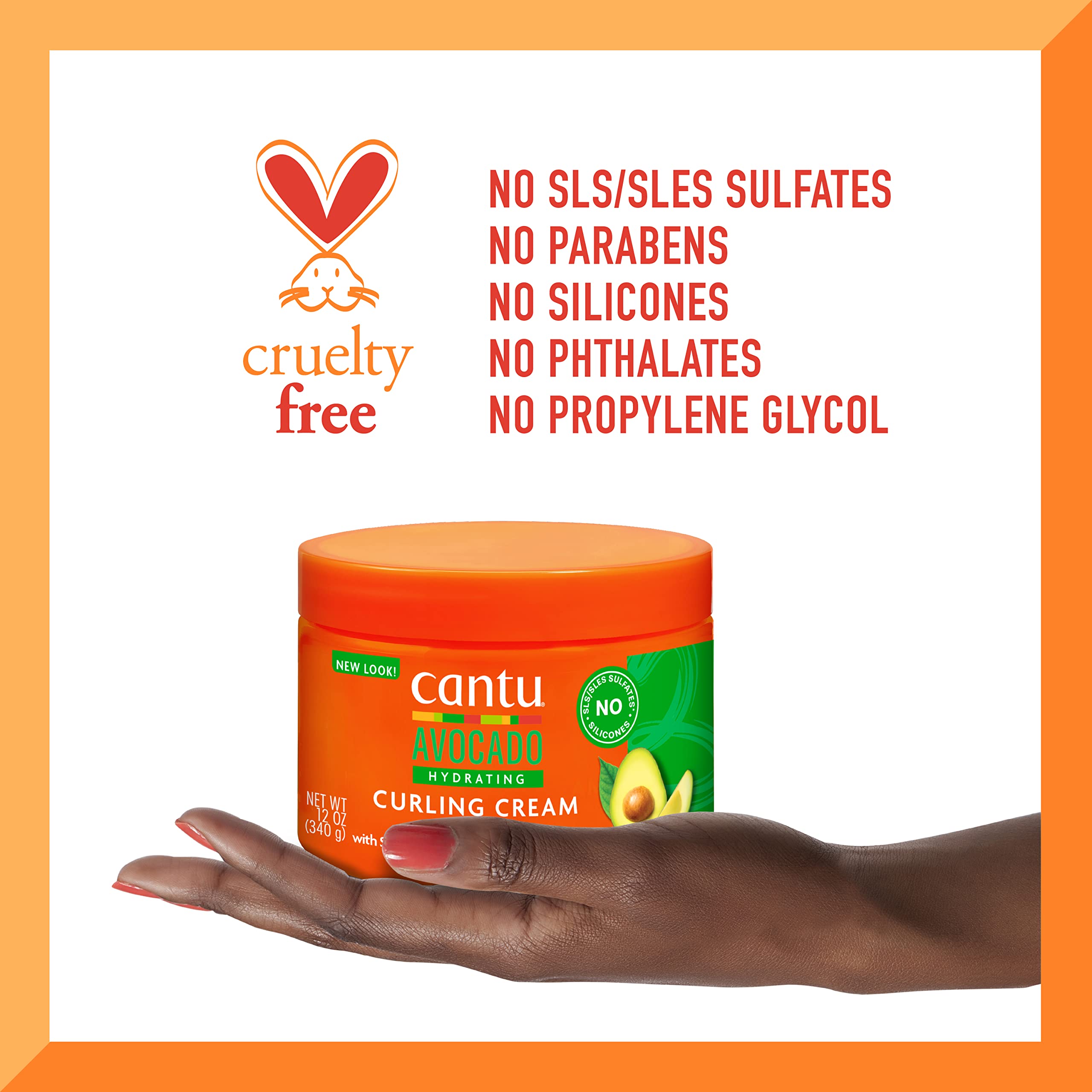 Foto 8 pulgar | Crema Para Peinar El Cabello Cantu Avocado Hydrating Curling 350 Ml - Venta Internacional.