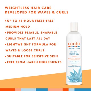 Foto 3 | Gel Cantu Weightless Smooth + Hold 300 Ml - Venta Internacional.