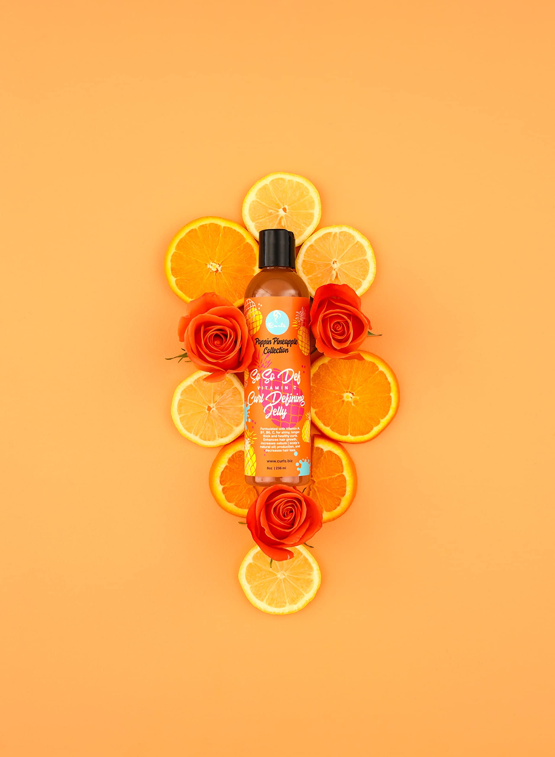 Foto 4 pulgar | Jelly Curls Para Definir El Cabello Poppin Pineapple So So Def 240 Ml - Venta Internacional.