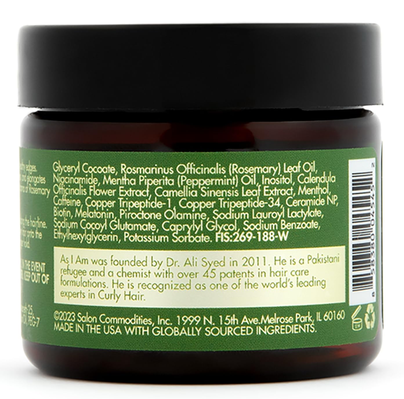 Foto 4 pulgar | Gel Edge Control As I Am Rosemary  60 Ml  Con Biotina Y Palma Enana Americana - Venta Internacional.