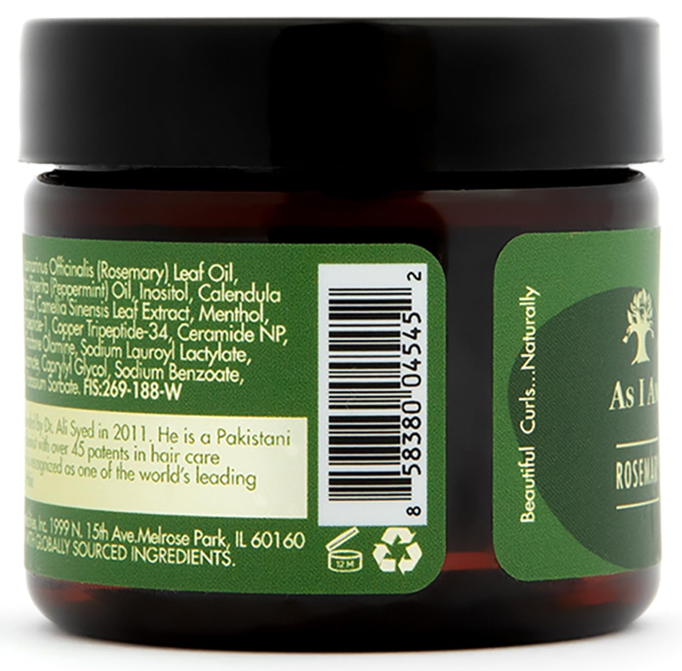 Foto 5 pulgar | Gel Edge Control As I Am Rosemary  60 Ml  Con Biotina Y Palma Enana Americana - Venta Internacional.