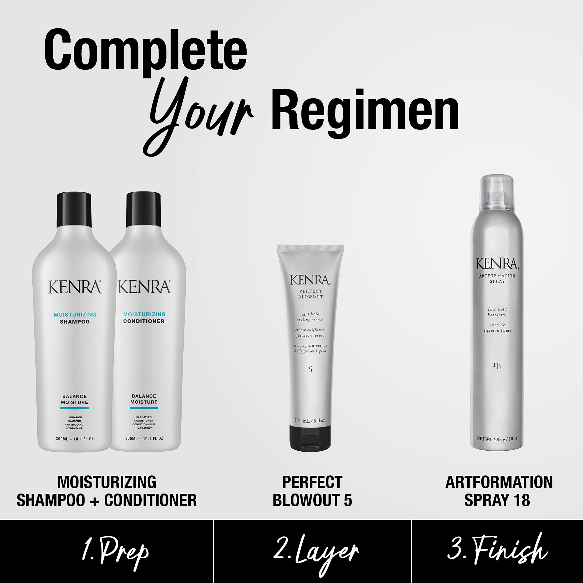 Foto 4 pulgar | Crema De Peinado Kenra Perfect Blowout 5 Light Hold 150 Ml - Venta Internacional.