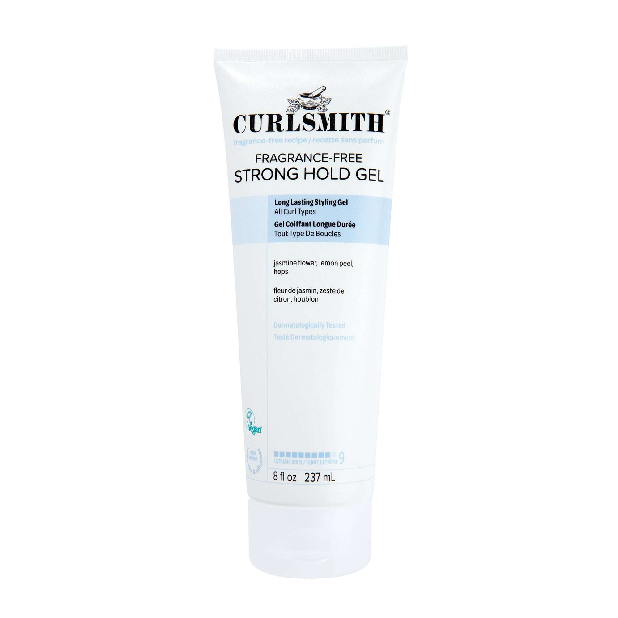 Gel De Peinado Curlsmith  Sin Fragancia  De Fijación Fuerte  240 Ml - Venta Internacional.