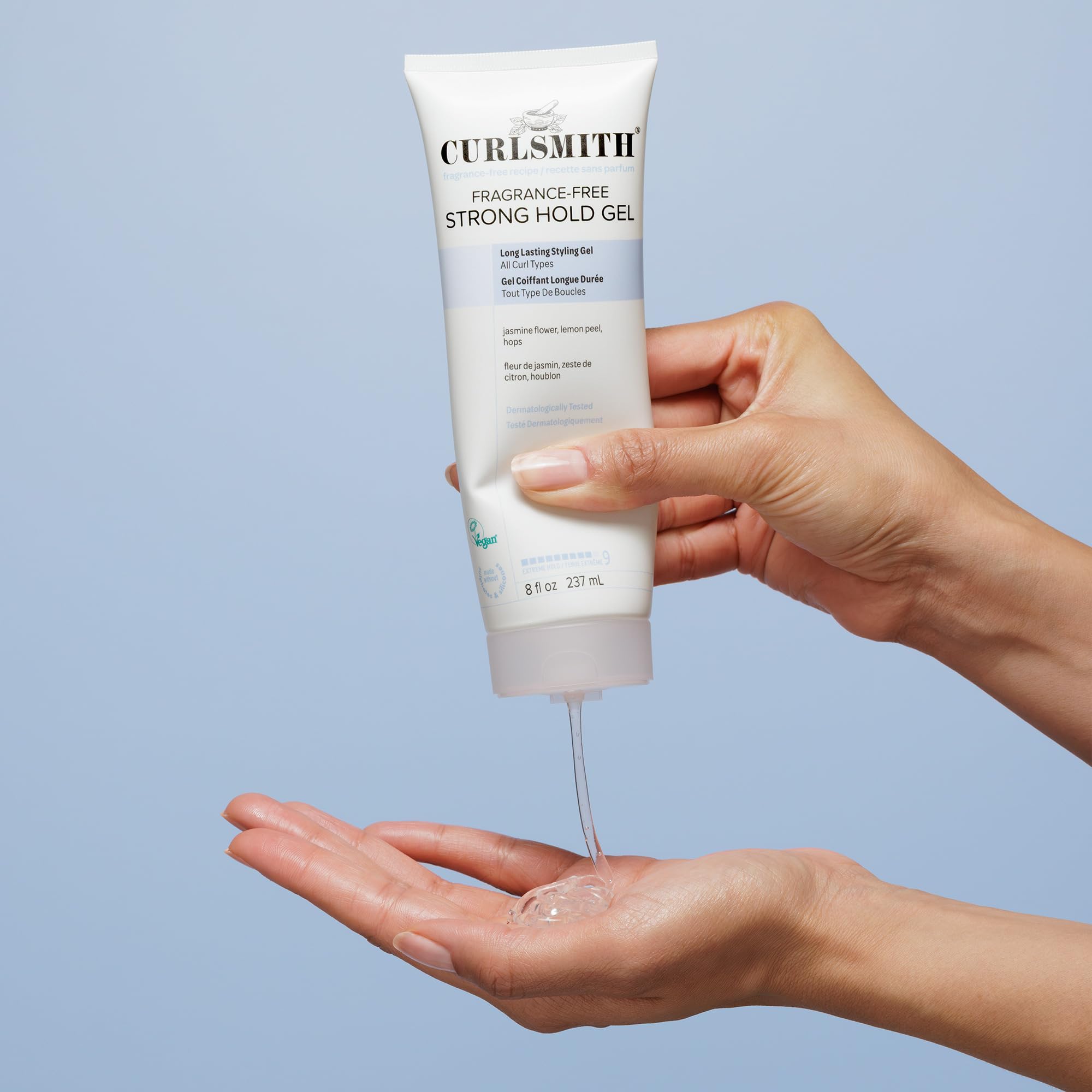 Foto 3 | Gel De Peinado Curlsmith  Sin Fragancia  De Fijación Fuerte  240 Ml - Venta Internacional.