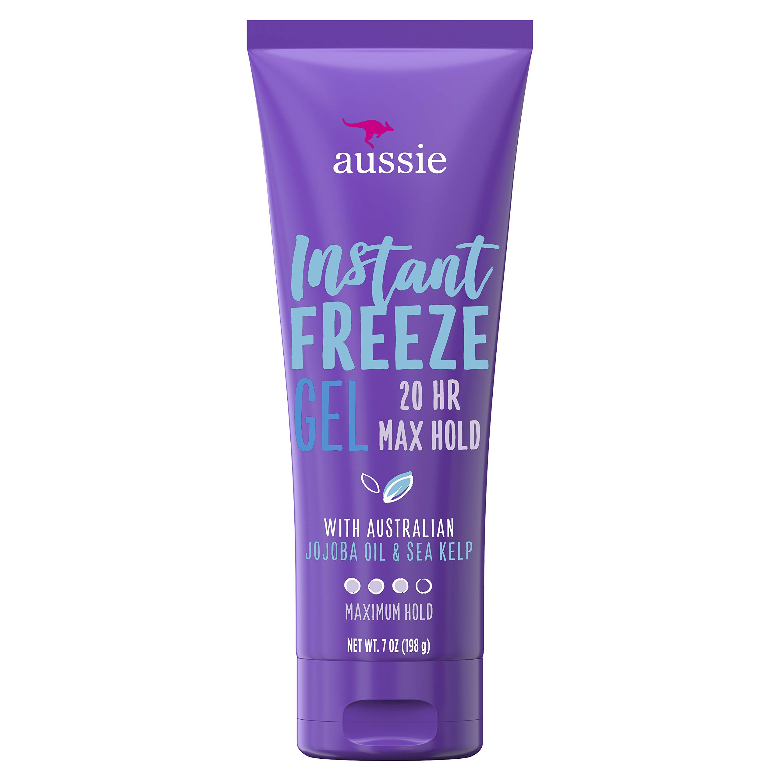 Gel Para El Cabello Aussie Instant Freeze Con Aceite De Jojoba Y Algas Marinas  200 Ml - Venta Internacional.