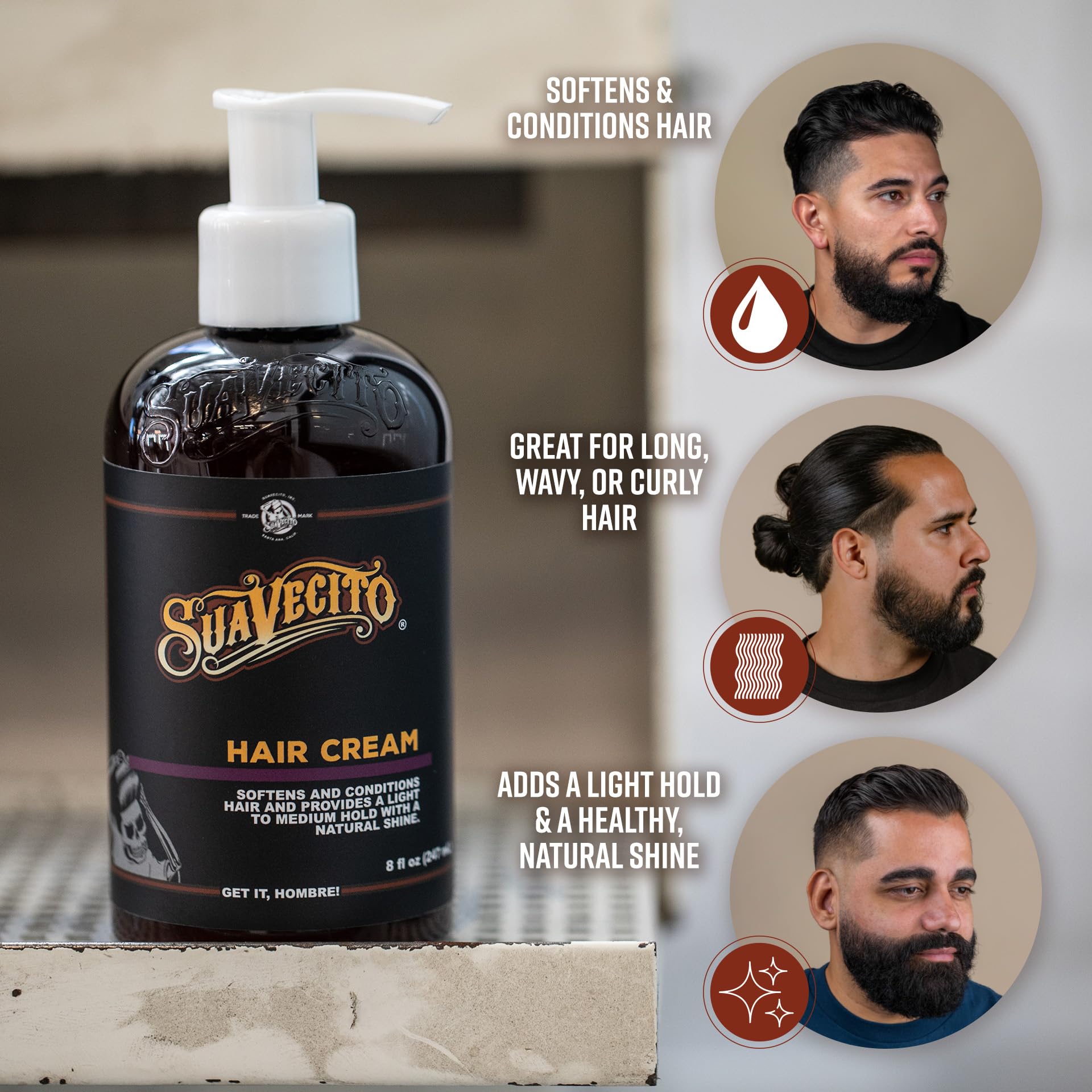 Foto 4 | Crema Para El Cabello Suavecito Medium Shine Light Hold 473ml - Venta Internacional.