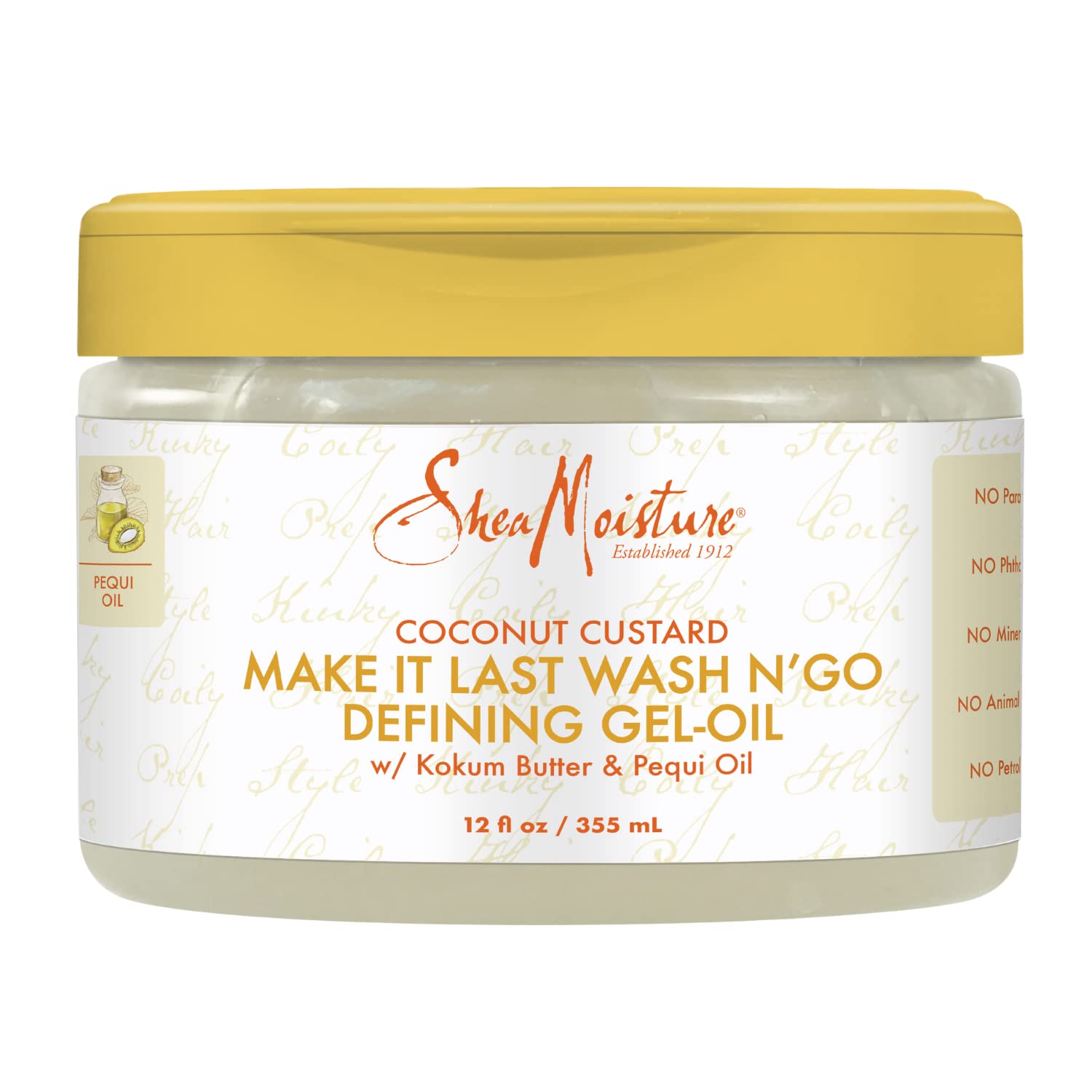 Crema De Coco En Gel Sheamoisture Make It Last Wash N Go (355 Ml) - Venta Internacional.