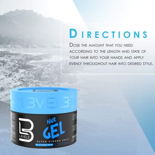 Foto 3 | Gel Para El Cabello L3 Superfuerte Sin Escamas Brillo Duradero - Venta Internacional.