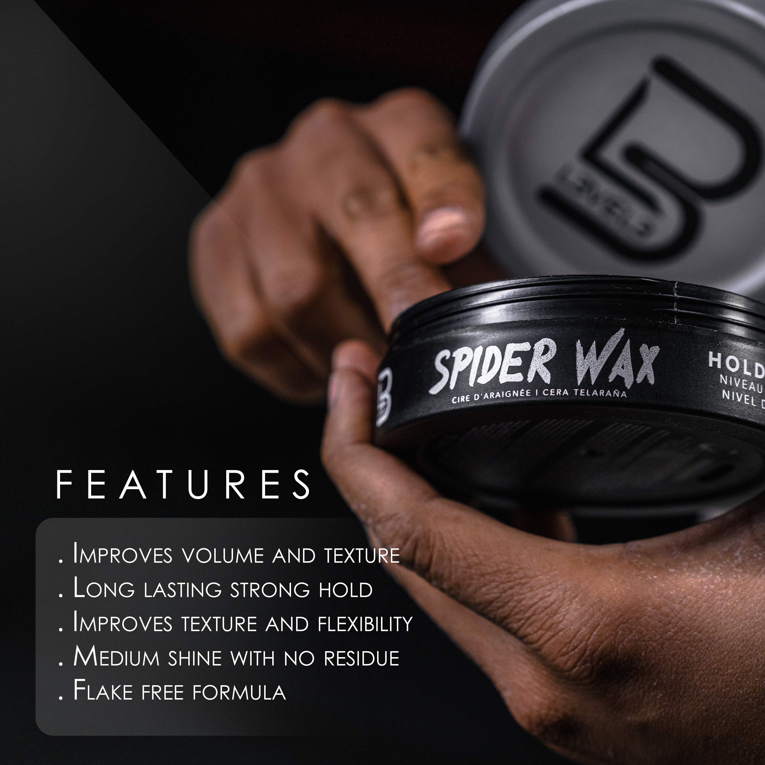 Foto 3 pulgar | Cera Hair Wax L3 De Nivel 3 Con Forma De Araña  Duradera Y Fuerte  150 Ml - Venta Internacional.