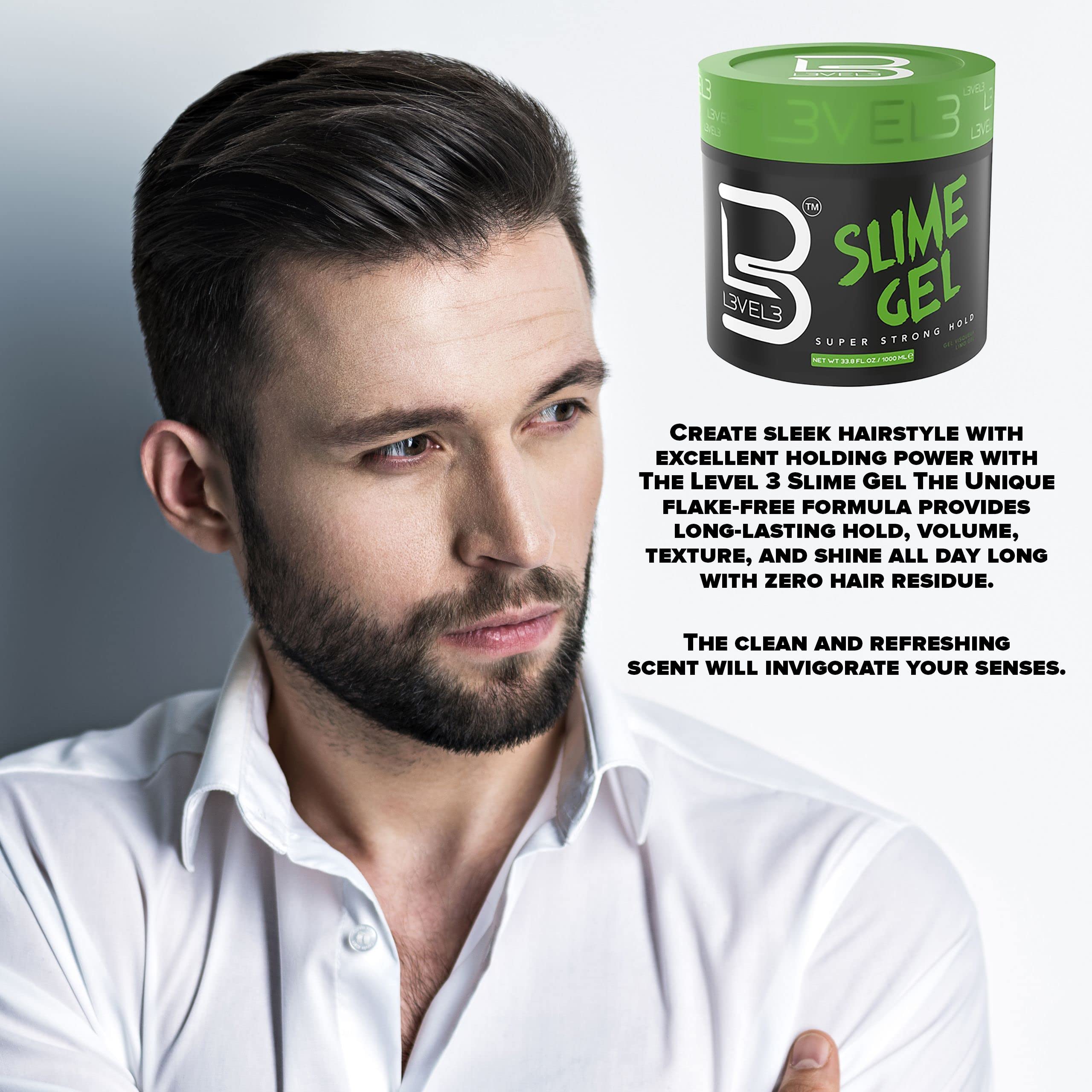 Foto 7 pulgar | Gel Para Peinar El Cabello L3 Level 3 Slime Gel Strong Control - Venta Internacional.