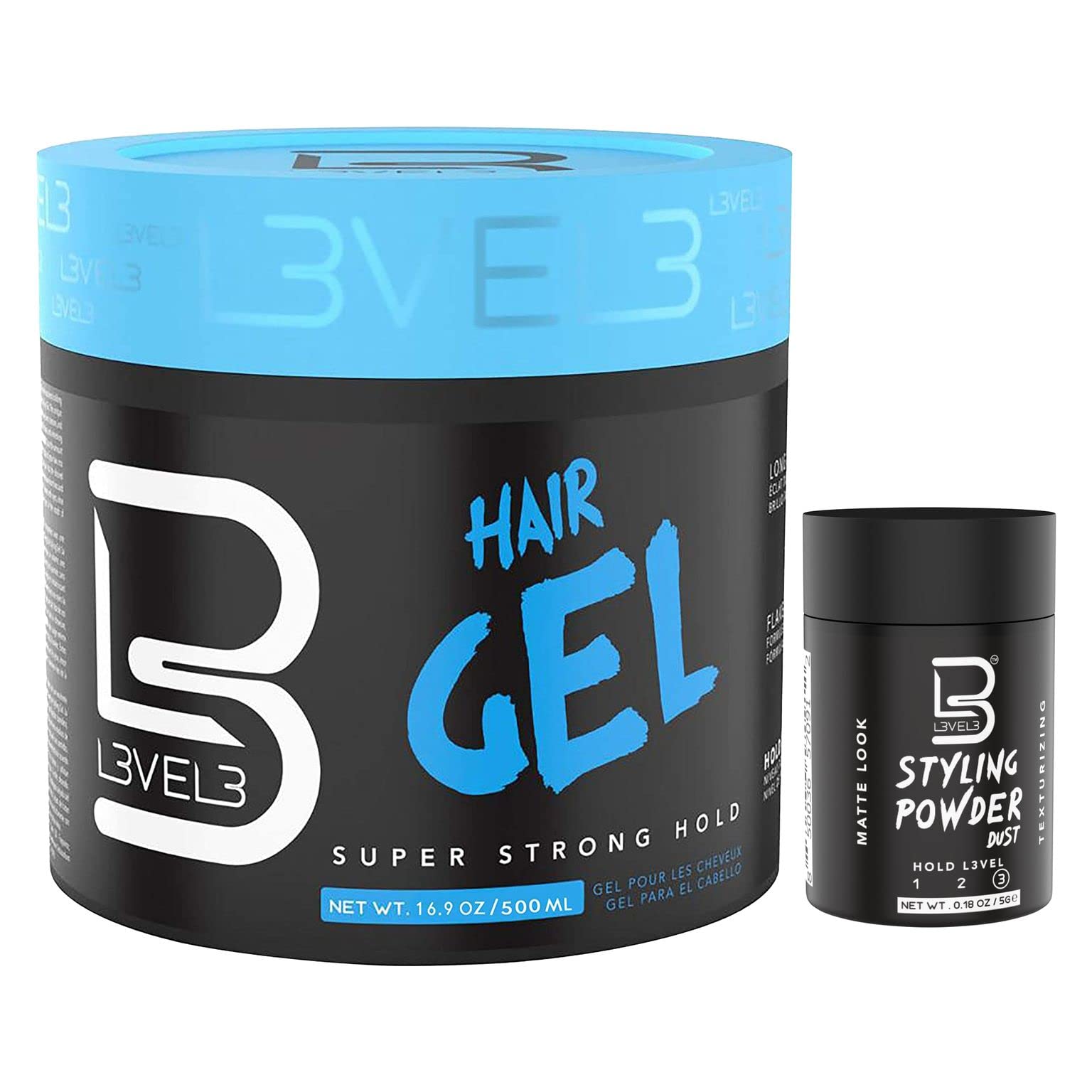 Foto 2 pulgar | Gel Para El Cabello L3  Superfuerte  Sin Escamas  Brillo Duradero - Venta Internacional.