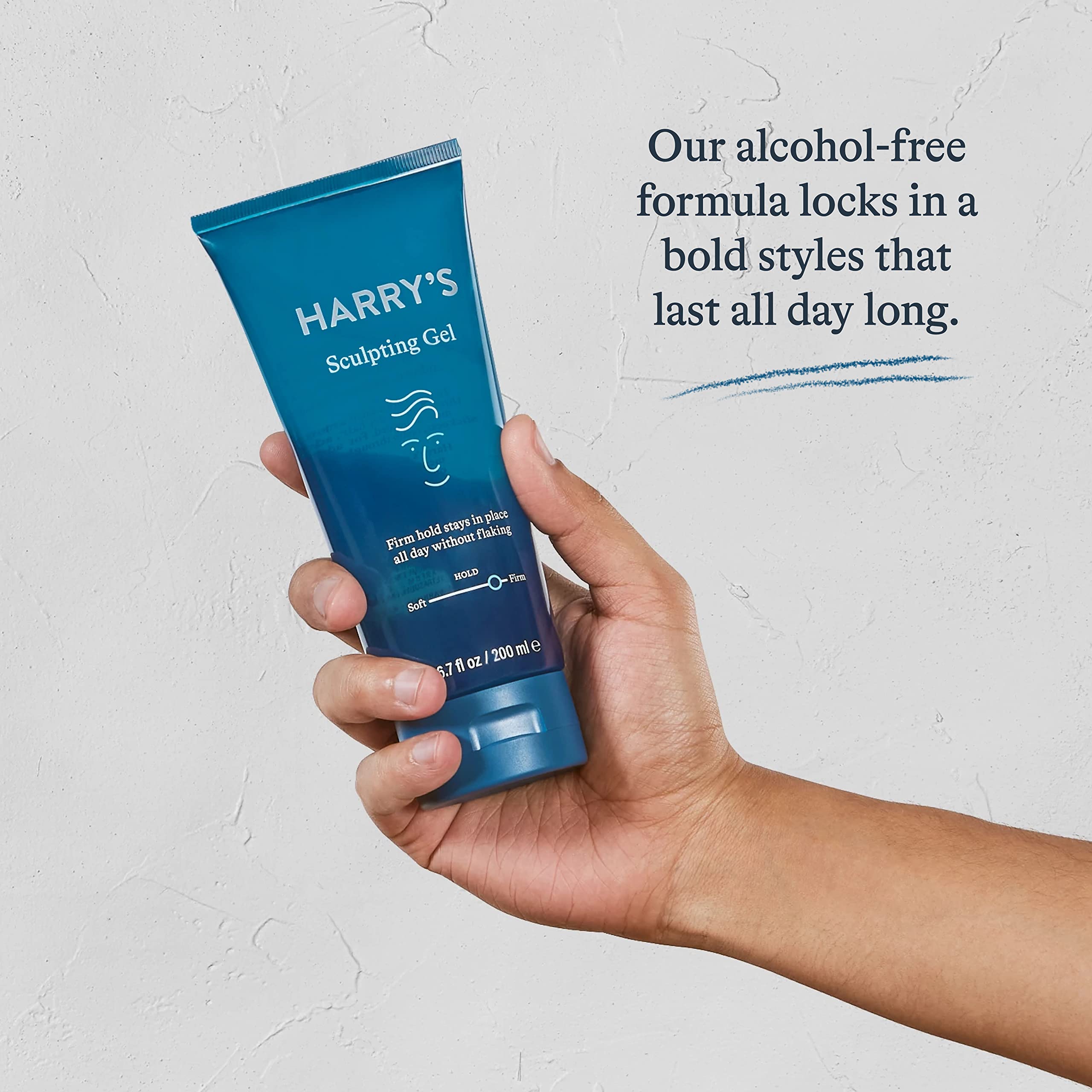 Foto 6 pulgar | Gel Para El Cabello Harry's Sculpting Firm Hold  Acabado Pulido  200 Ml  Paquete De 3 - Venta Internacional.
