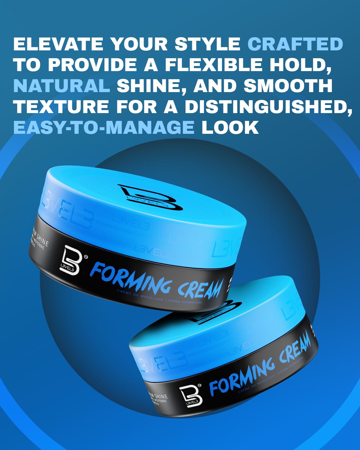 Foto 5 pulgar | Crema Capilar L3 Level 3 Cream Forming Cream Natural Look Volume - Venta Internacional.