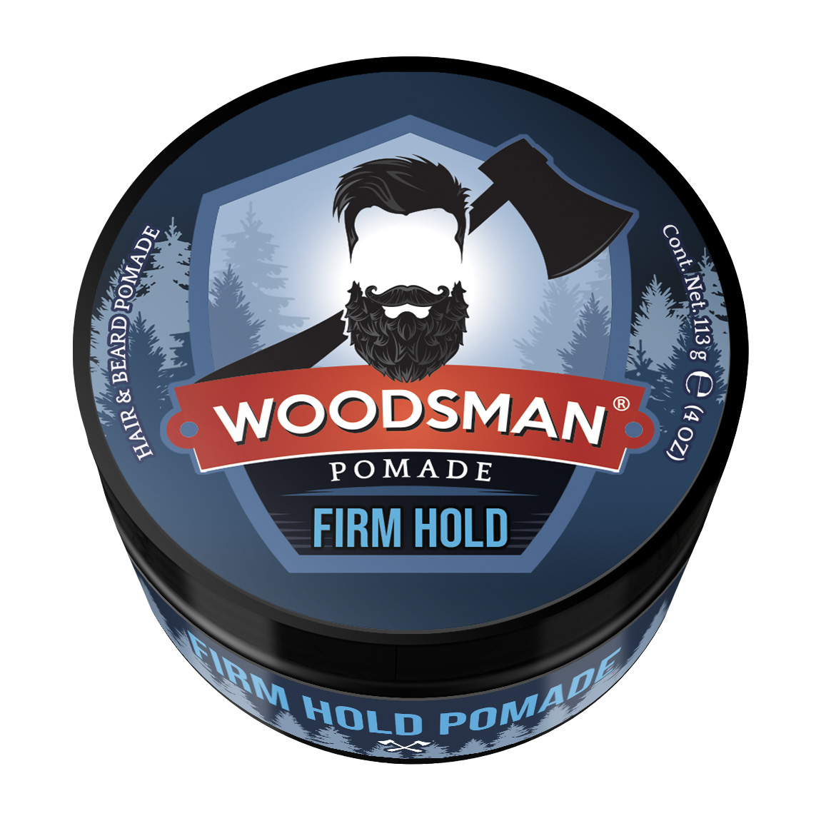 Foto 2 pulgar | Pomada Para Cabello Y Barba Woodsman Fijación Firme 113g (4oz.)