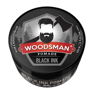 Foto 1 | Pomada Woodsman para Cabello y Barba Fijación Original Con Pigmento Negro Temporal 113g 4oz