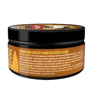 Foto 4 | Pomada Woodsman para Cabello Y Barba Fijación Extra Firme 113g 4oz