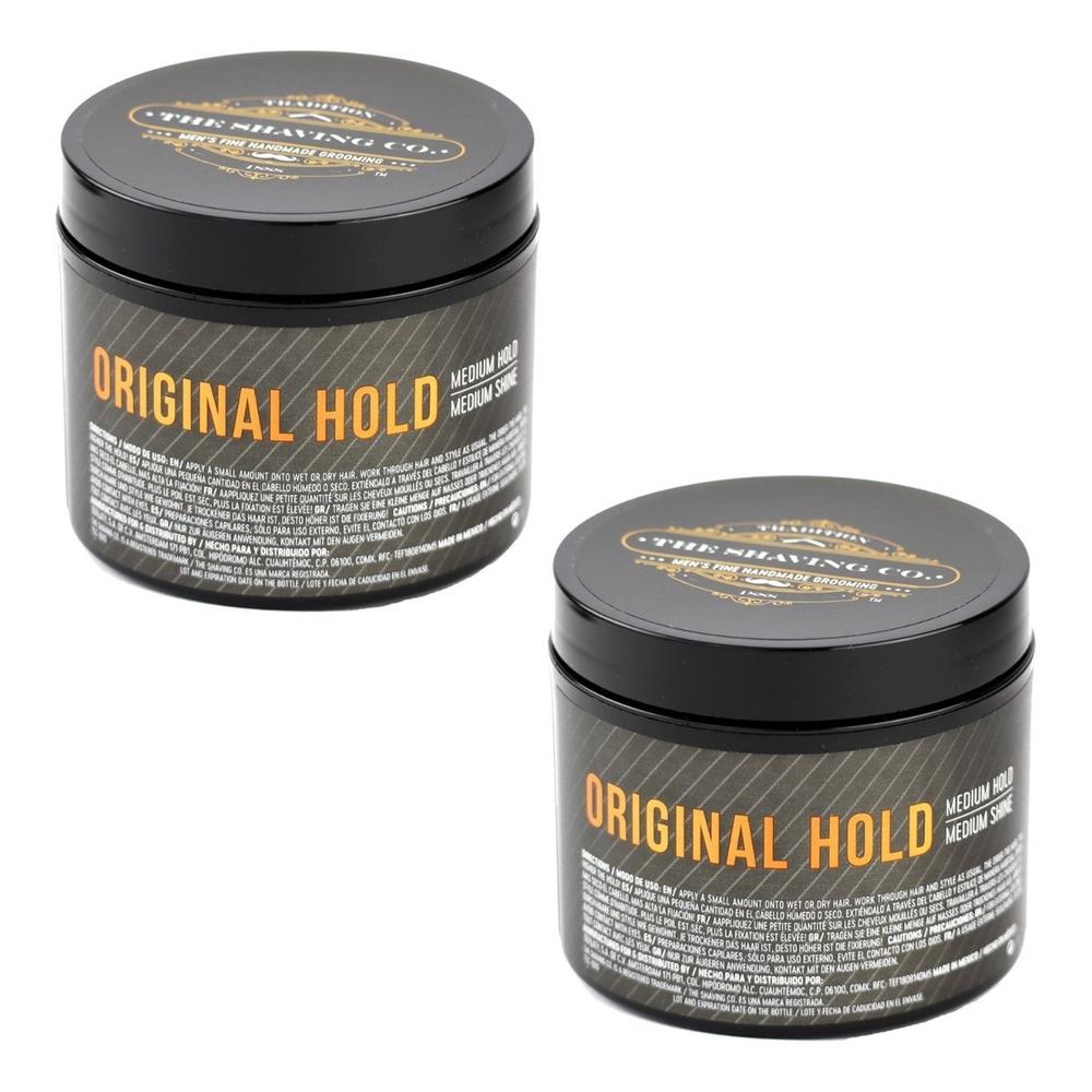 Kit X2 Pomada Cabello The Shaving Co Original Fijación Media $703
