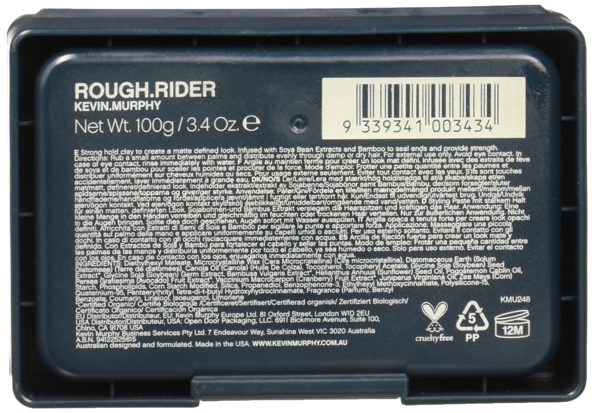 Foto 3 pulgar | Clay Kevin Murphy Rough Rider, 100 Ml, Paquete De 1 - Venta Internacional.