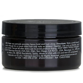 Foto 5 pulgar | Pomada Para El Cabello American Crew Heavy Hold High Shine Para Hombre - Venta Internacional.