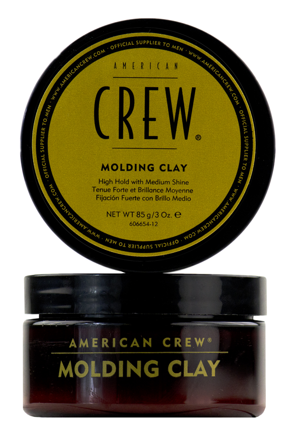 Moldeo Clay American Crew De Alta Fijación, Brillo Medio, 88 Ml - Venta Internacional.