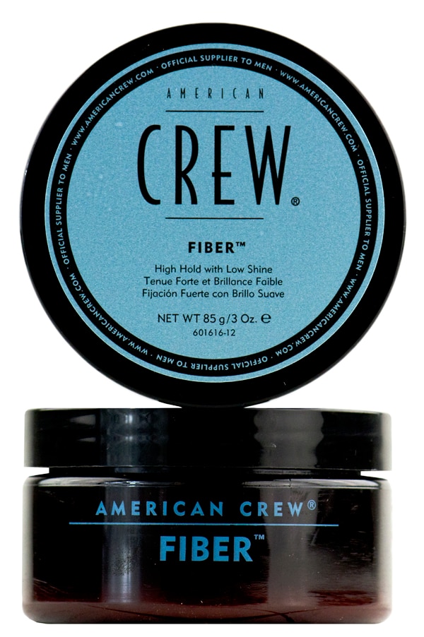 Peinado American Crew Fiber High Hold Low Shine Para Hombre - Venta Internacional.