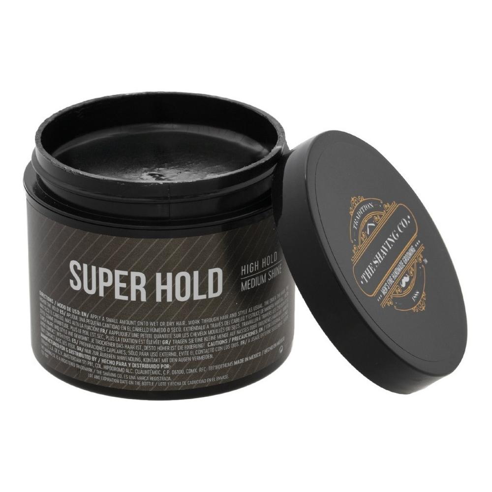 Foto 7 pulgar | Kit Pomada Cabello The Shaving Co Super Hold Brillo Medio 2 Piezas