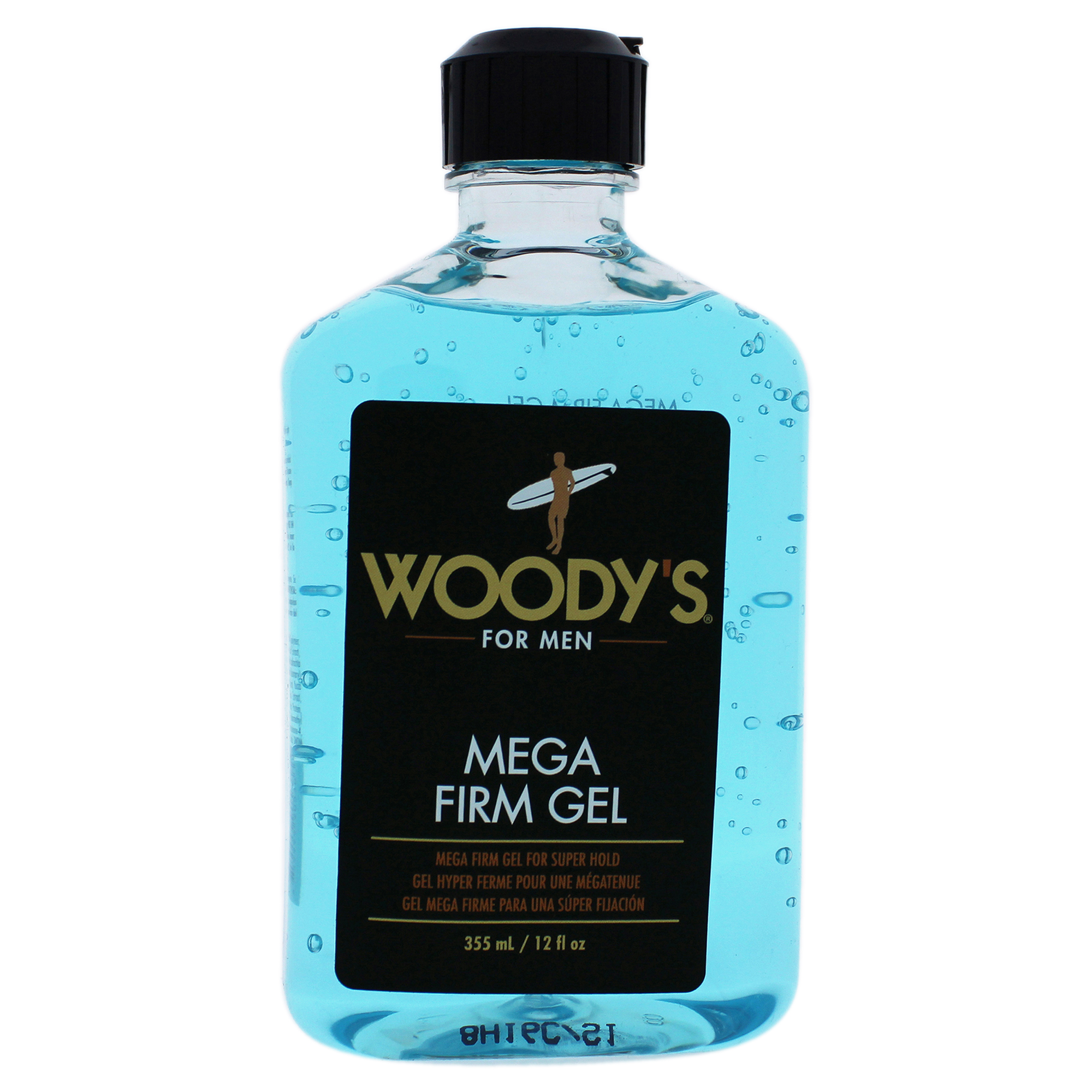 Foto 2 pulgar | Gel De Peinado Woodys Mega Firm Hold 355 Ml - Venta Internacional.