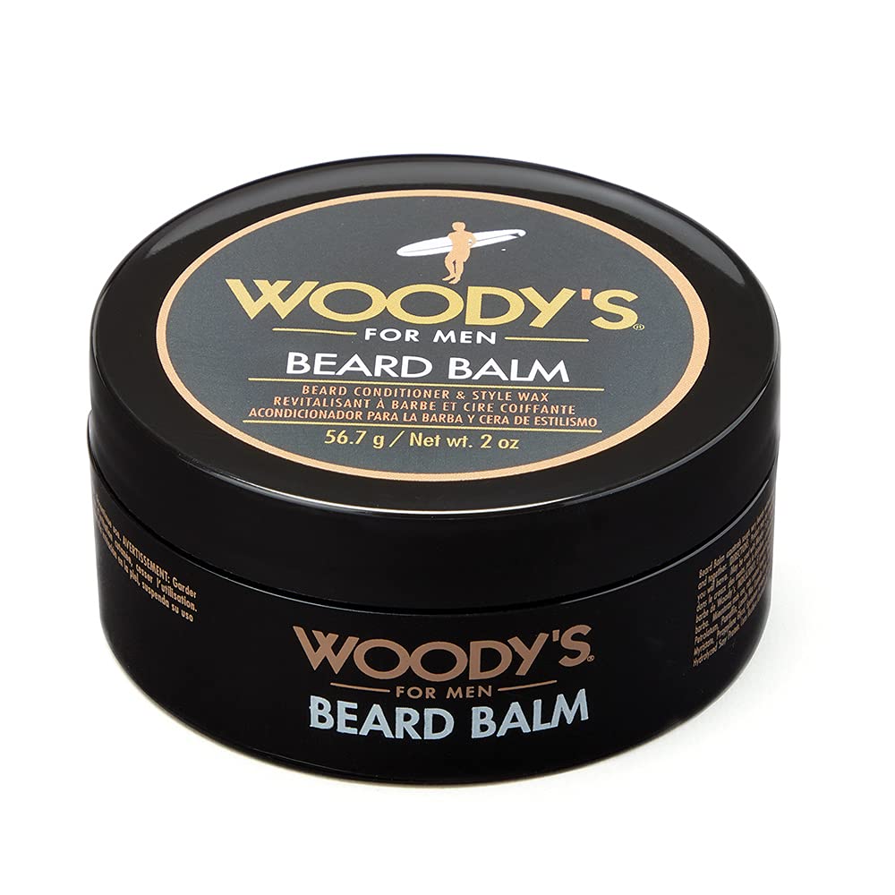 Bálsamo Para Barba Woody, Acondicionador Y Cera Para Peinar 2 En 1, 60 Ml - Venta Internacional.